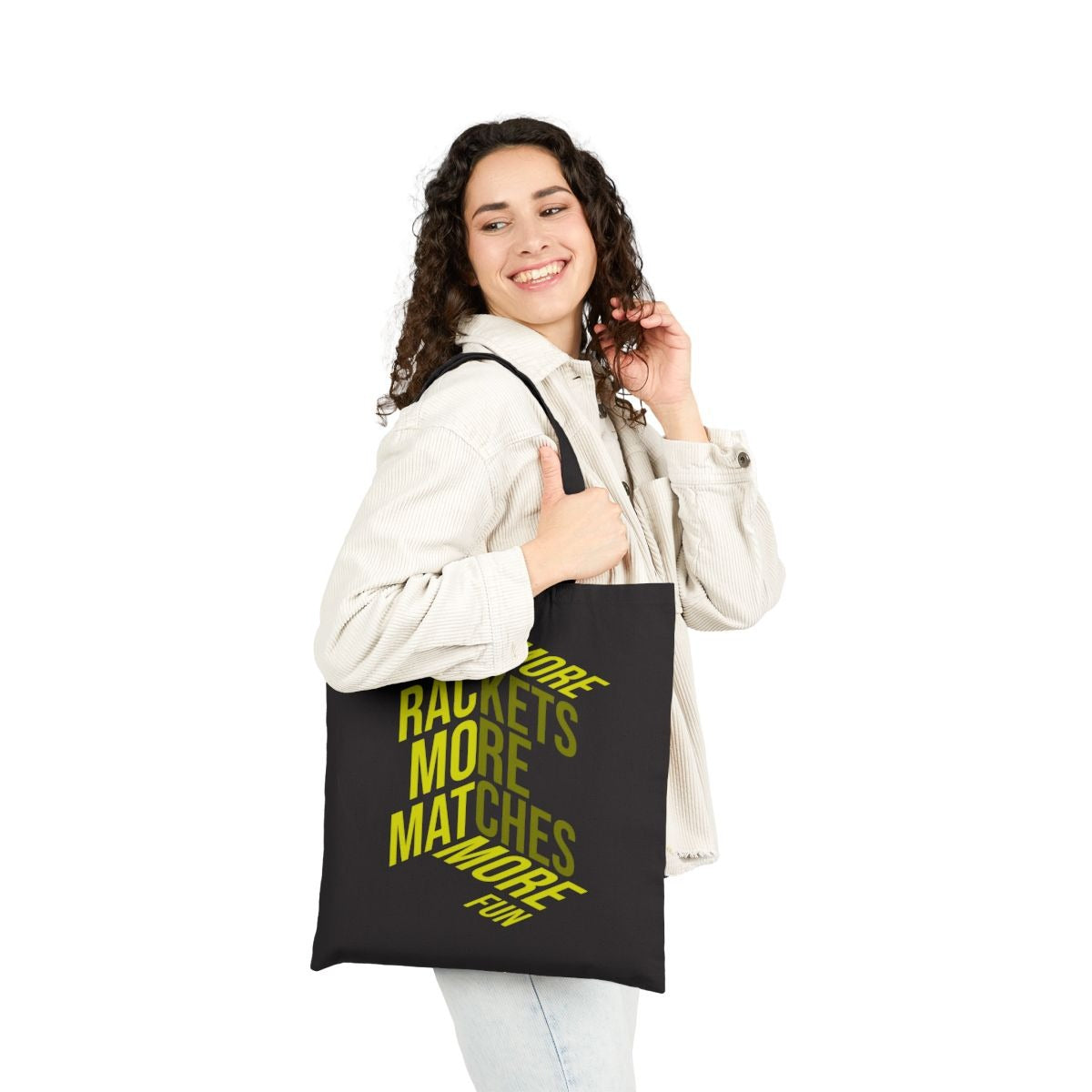 MORE RACKETS - Pickleball (Tote Bag)