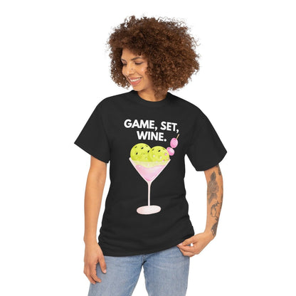 GAME SET WINE - Pickleball (Dri Fit)