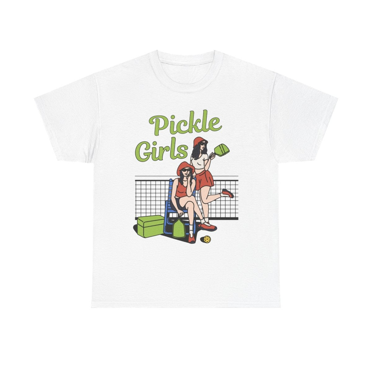 PICKLE GIRLS 1 - Pickleball (Basic Tee)