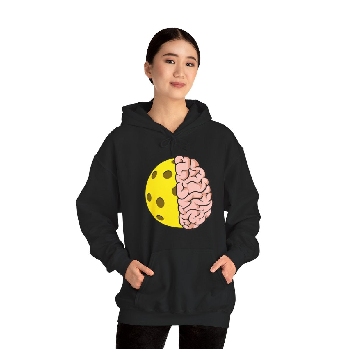 PICKLEBALL BRAIN- Pickleball (Hoodie)