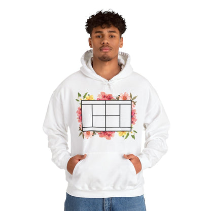 TENNIS FLORAL 1 - Tennis (Hoodie)