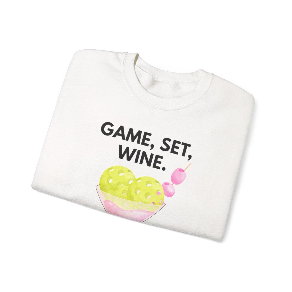 GAME SET WINE - Pickleball (Sweatshirt)