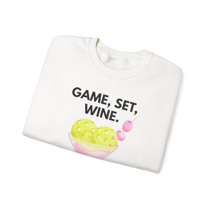 GAME SET WINE - Pickleball (Sweatshirt)