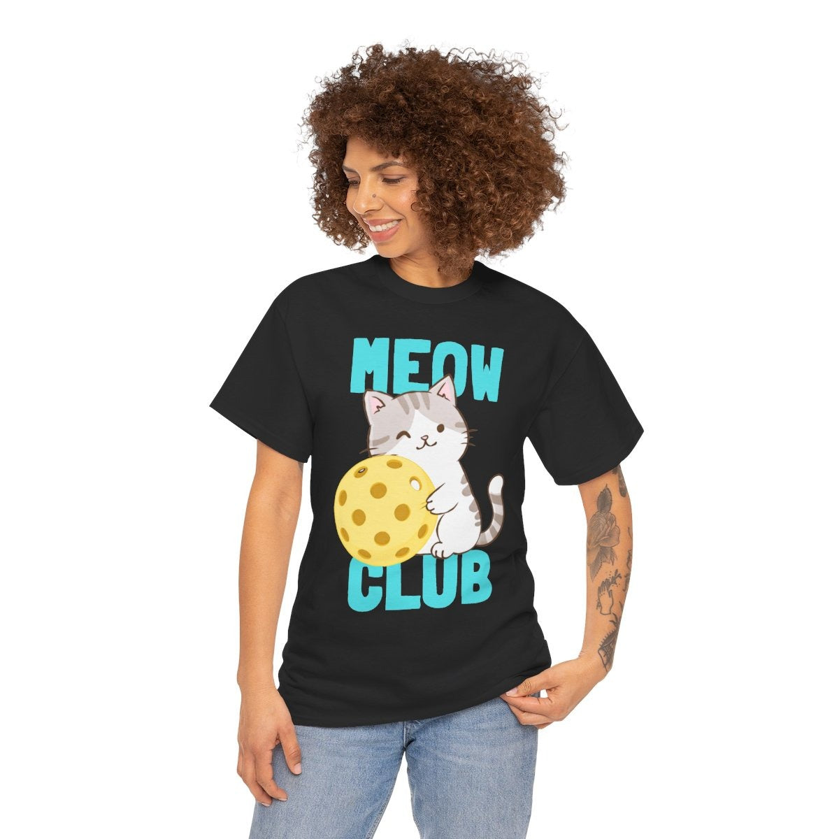 MEOW CLUB - Pickleball (Basic Tee)