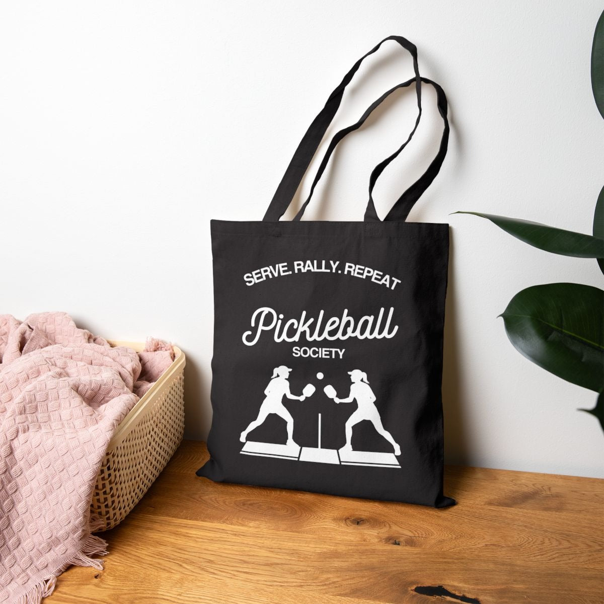 PICKLEBALL SOCIETY - Pickleball (Tote Bag)