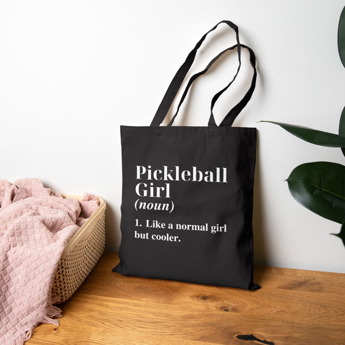 PICKLEBALL GIRL - Pickleball (Tote Bag)