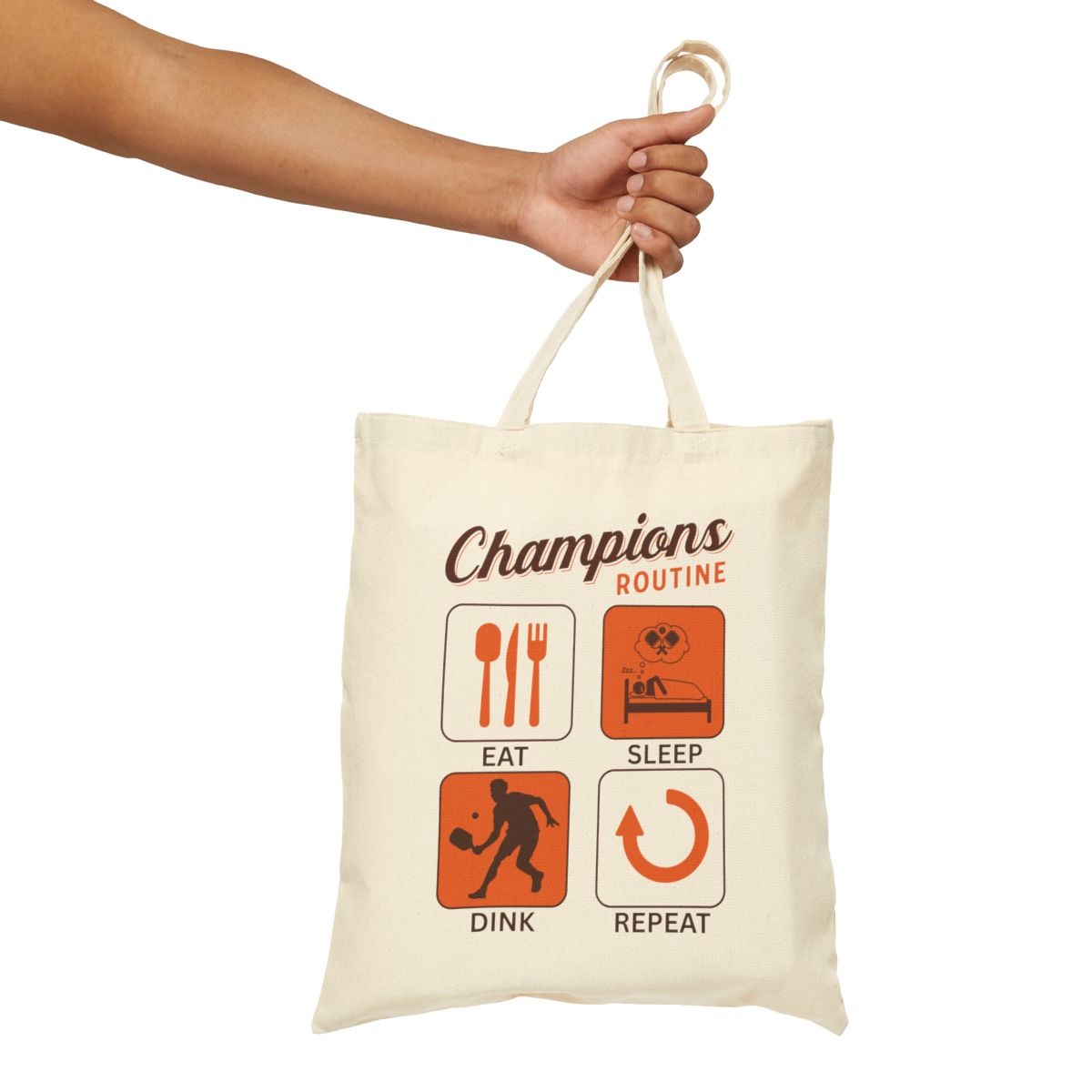 CHAMPIONS ROUTINE - Pickleball (Tote Bag)