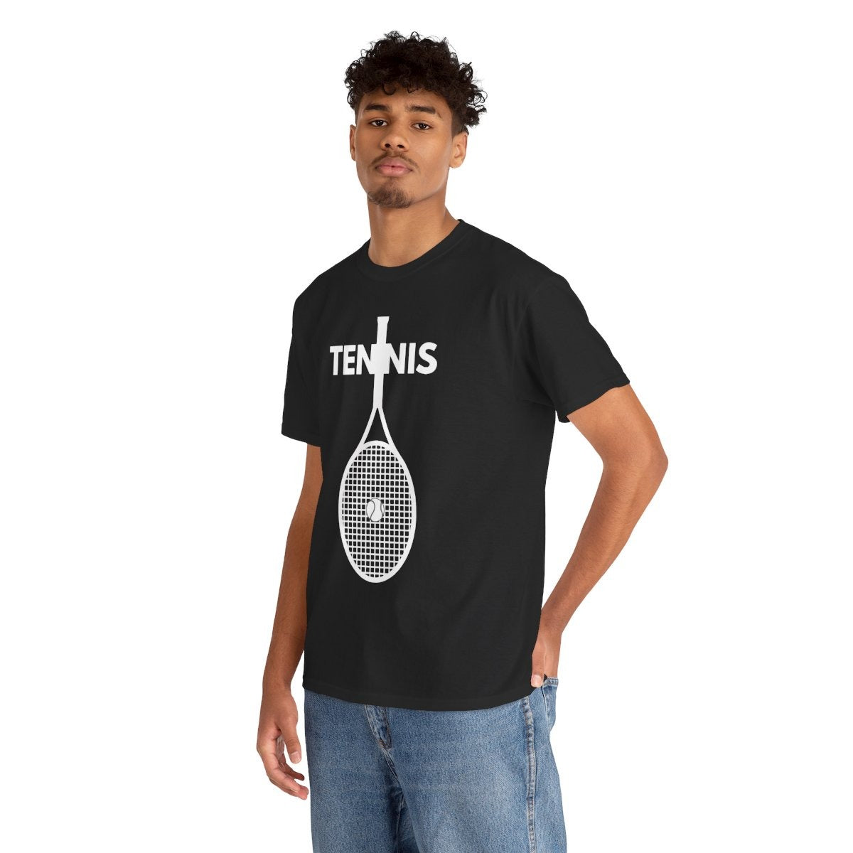 COURT BOUND - Tennis (Basic Tee)