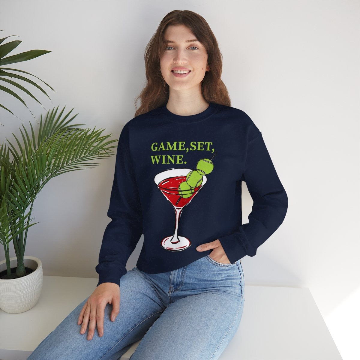 GAME, SET, WINE - Tennis (Sweatshirt)