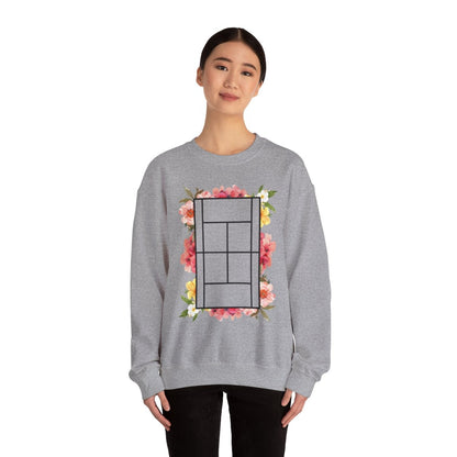 TENNIS FLORAL 1 - Tennis (Sweatshirt)
