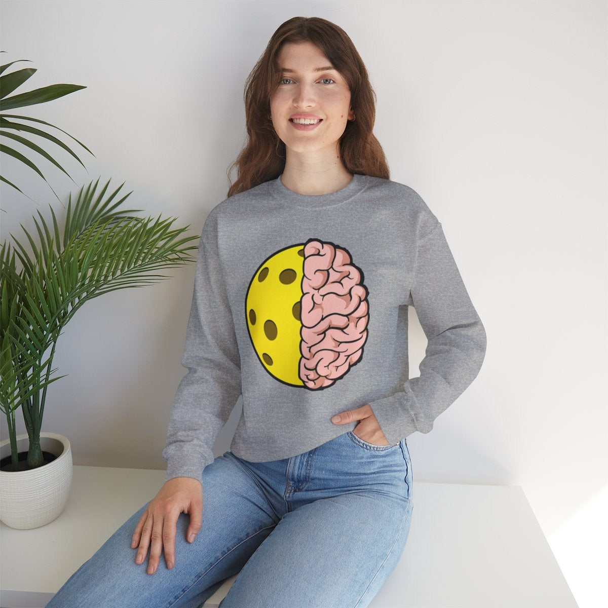 PICKLEBALL BRAIN - Pickleball (Sweatshirt)