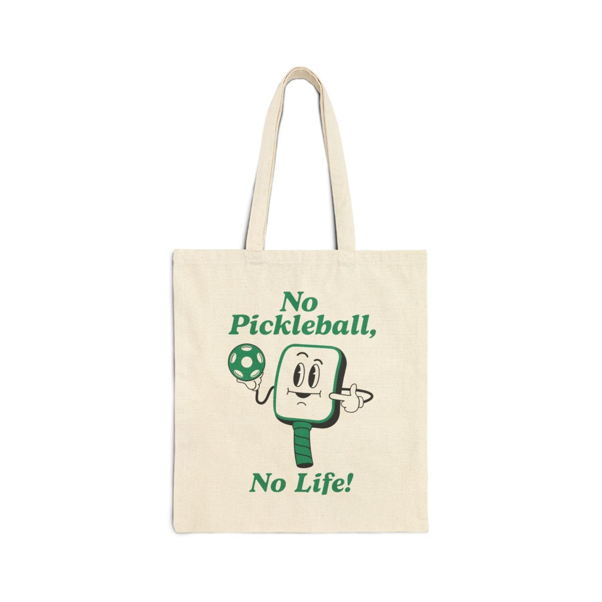 NO PICKLEBALL, NO LIFE - Pickleball (Tote Bag)