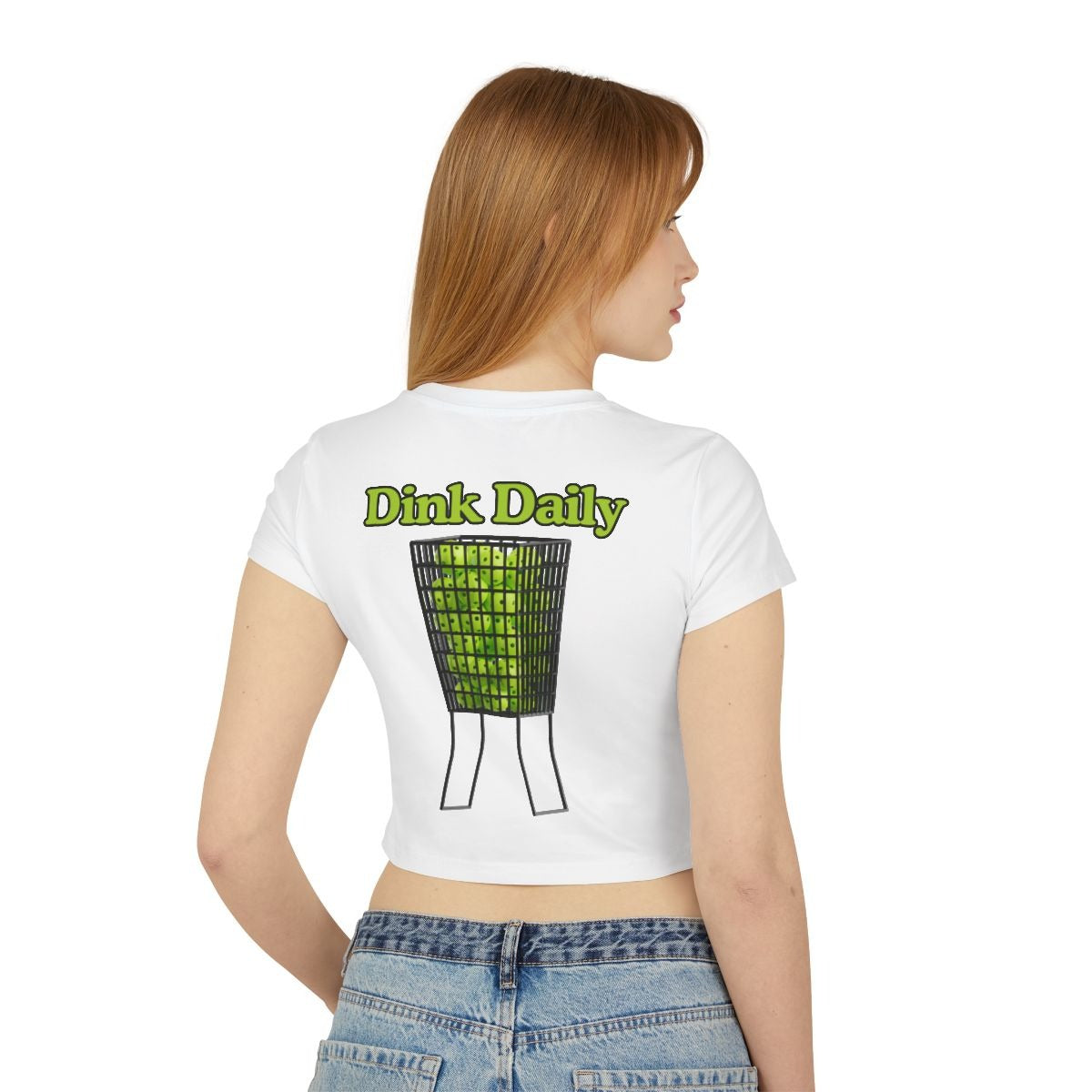 DINK DAILY - Pickleball (Crop Top)
