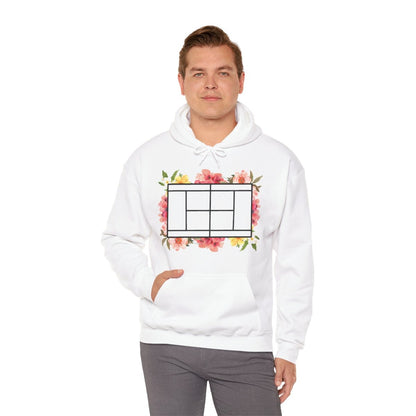 TENNIS FLORAL 1 - Tennis (Hoodie)