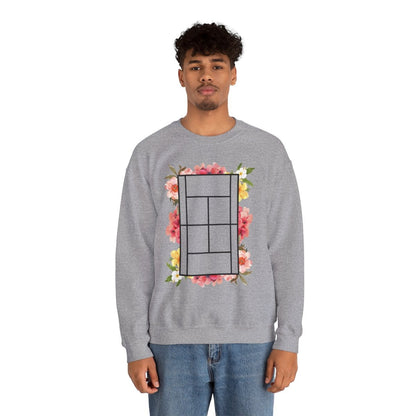 TENNIS FLORAL 1 - Tennis (Sweatshirt)