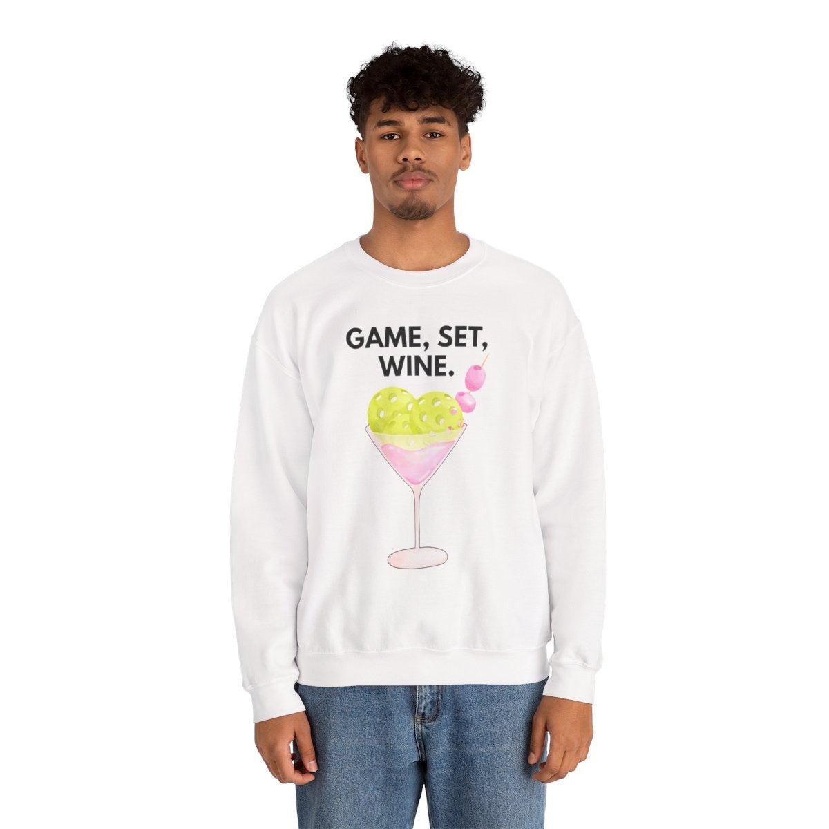 GAME SET WINE - Pickleball (Sweatshirt)