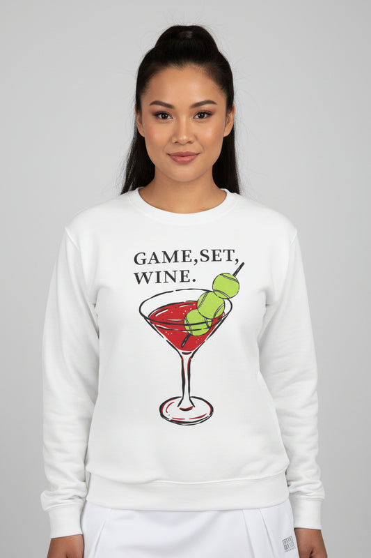 GAME, SET, WINE - Tennis (Sweatshirt)