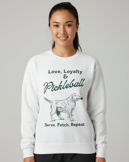 PADDLE & PAWS - Pickleball (Sweatshirt)
