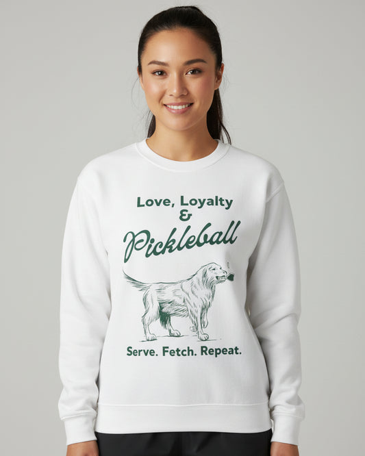 PADDLE & PAWS - Pickleball (Sweatshirt)