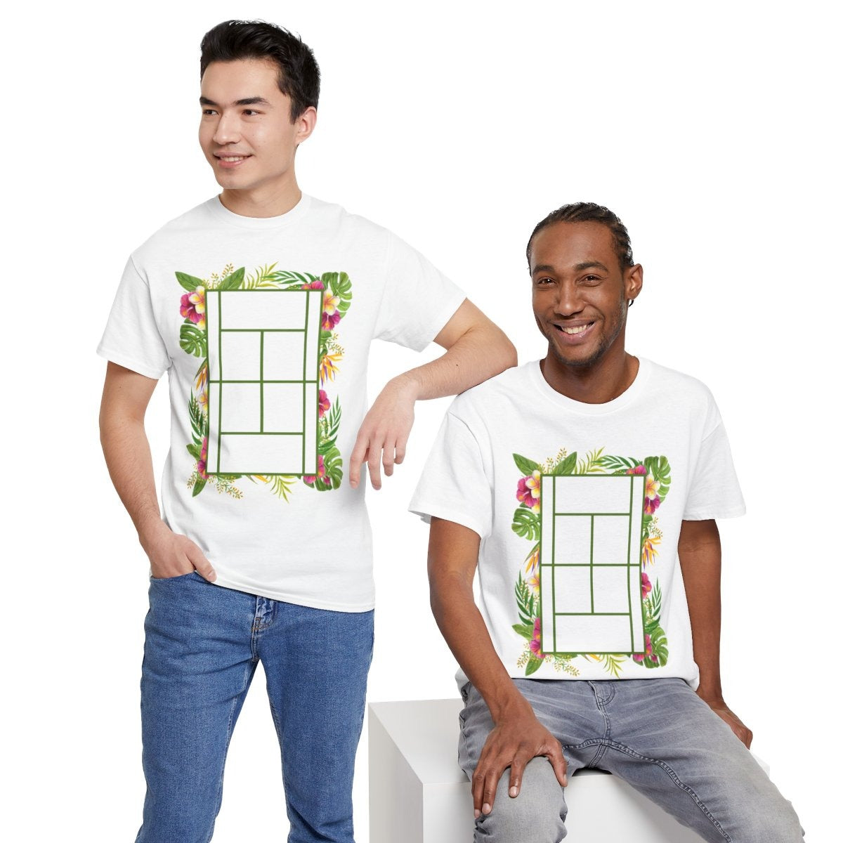 TENNIS TROPICAL - Tennis (Basic Tee)