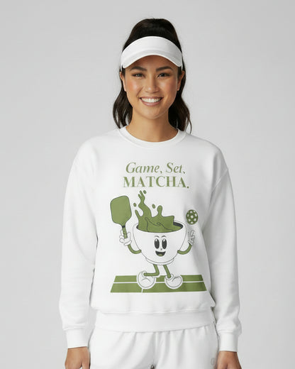 GAME, SET, MATCHA - Pickleball (Sweatshirt)