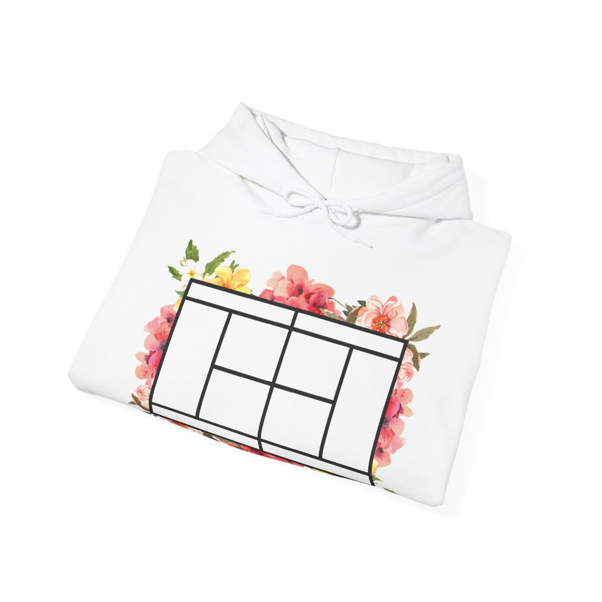 TENNIS FLORAL 1 - Tennis (Hoodie)