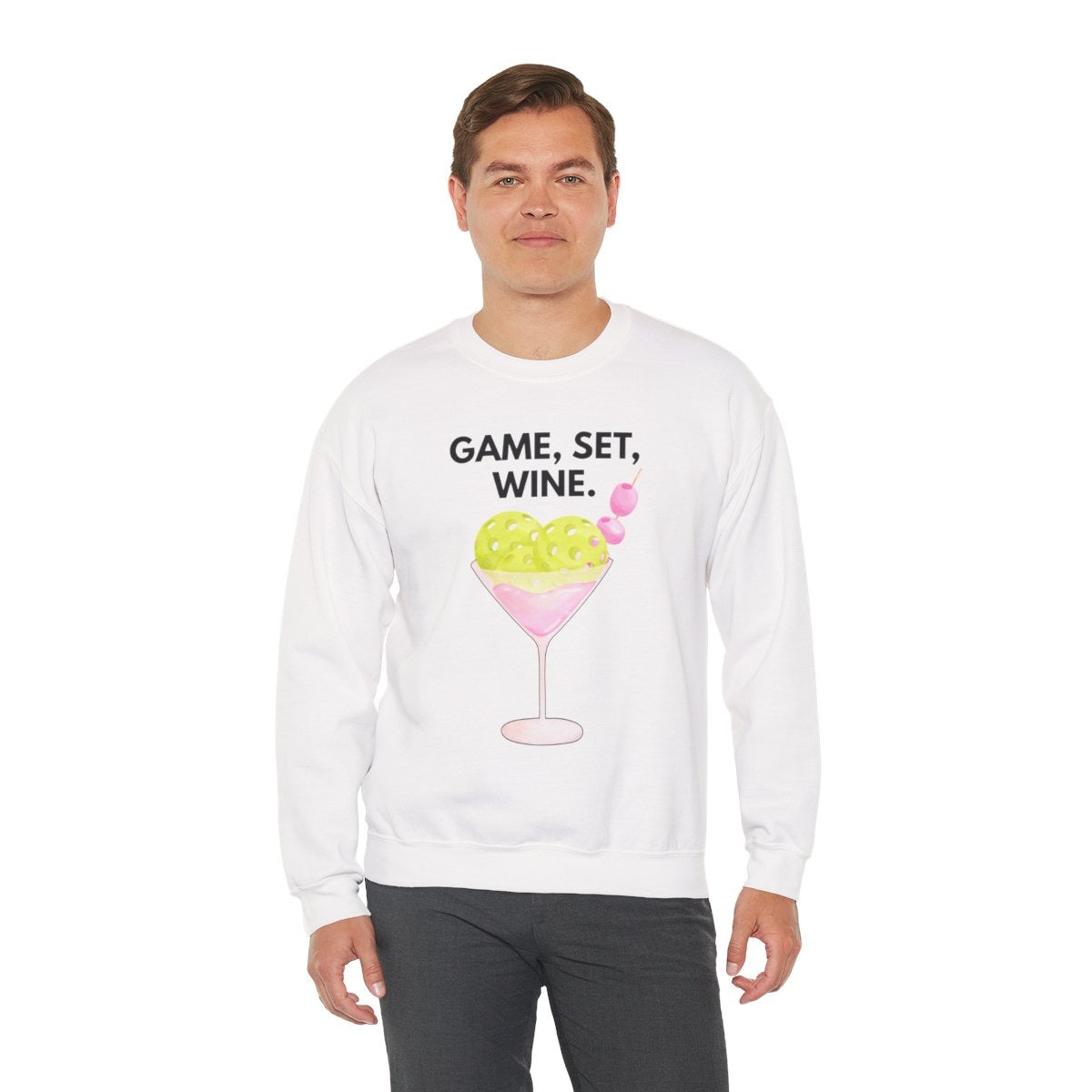 GAME SET WINE - Pickleball (Sweatshirt)