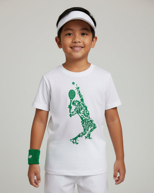 SERVE & RALLY - Tennis (Kids Tee)
