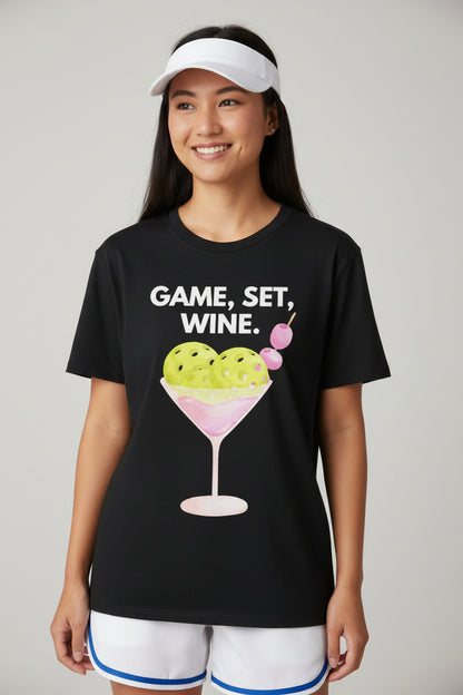 GAME SET WINE - Pickleball (Dri Fit)