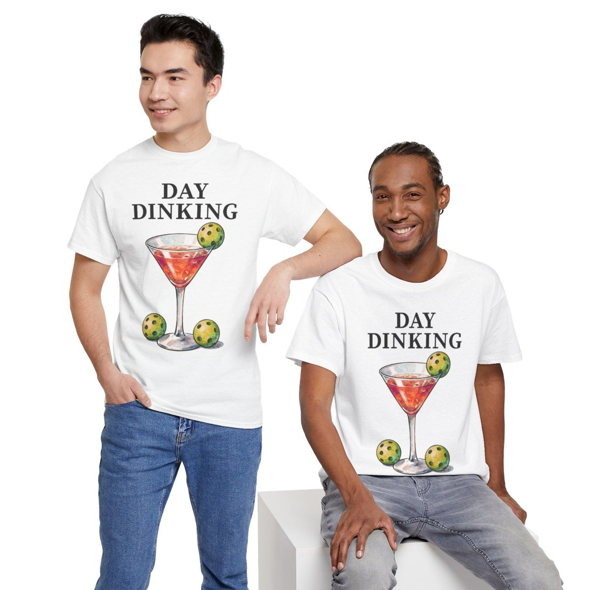 DAY DINKING - Pickleball (Basic Tee)
