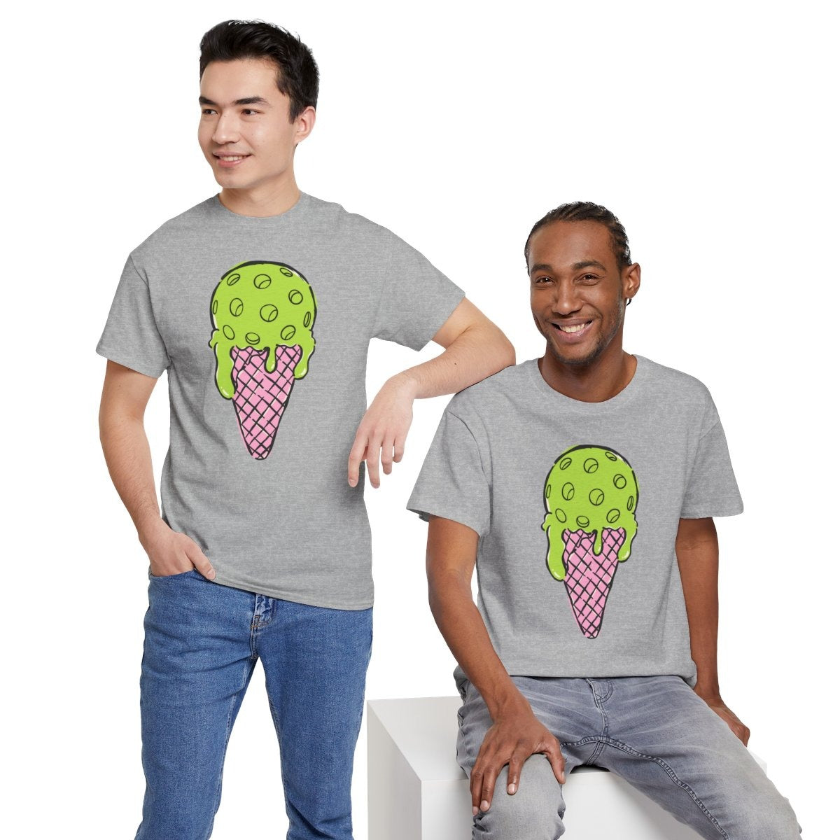 PICKLE SCOOP - Pickleball (Basic Tee)