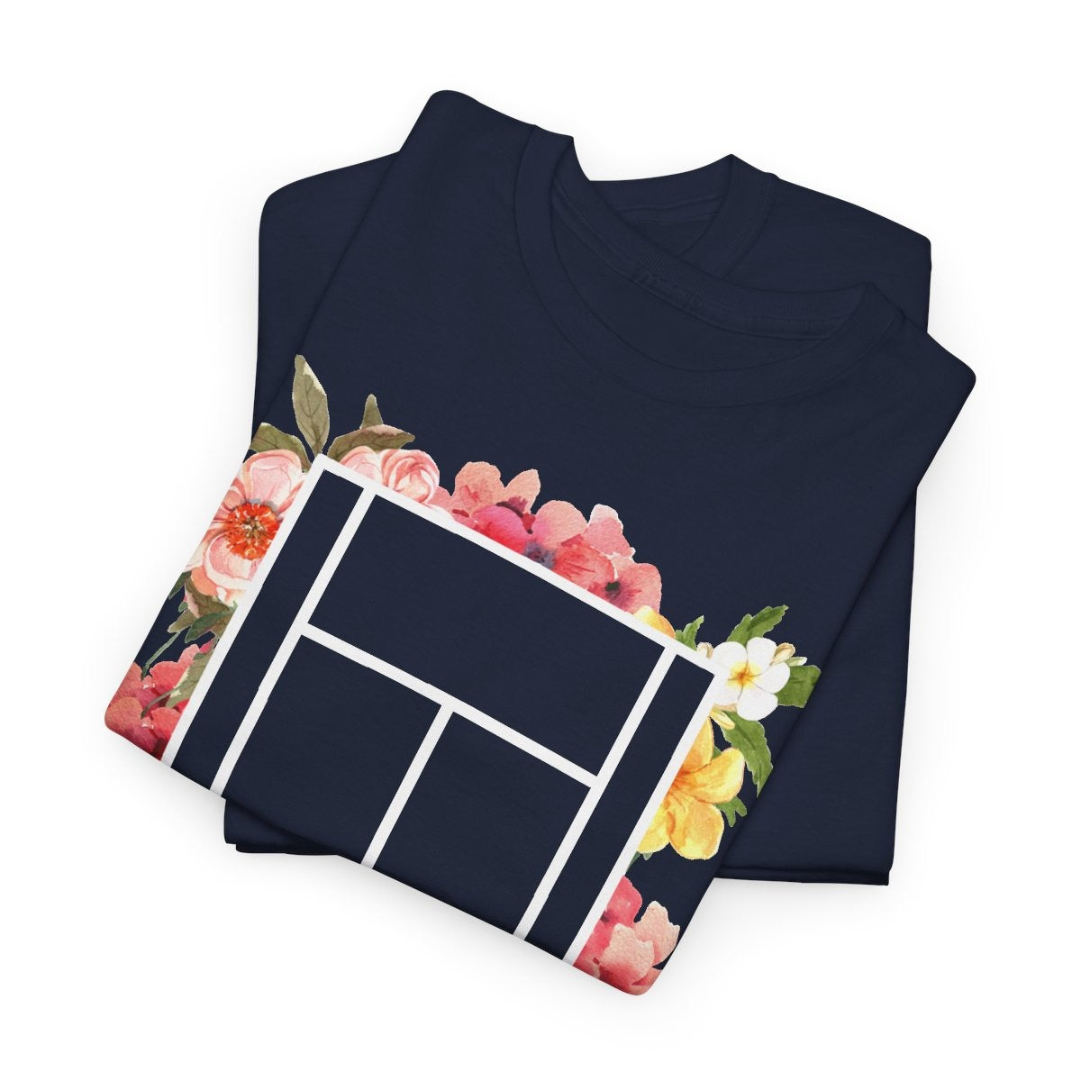 TENNIS FLORAL 1 - Tennis (Basic Tee)