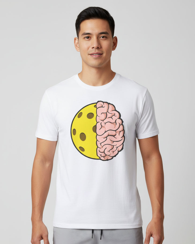 PICKLEBALL BRAIN - Pickleball (Basic Tee)