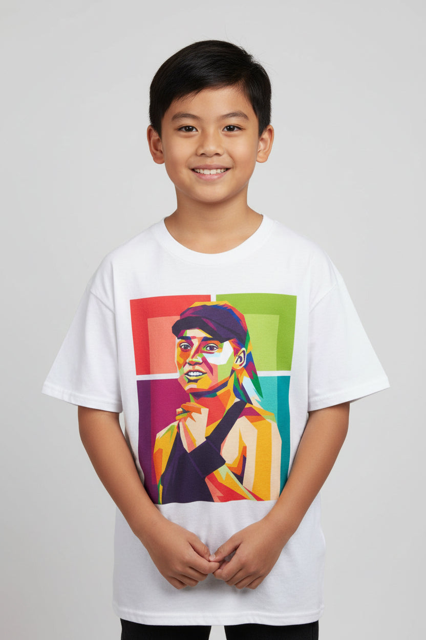 ELENA RYBAKINA 1 - Tennis (Kids Tee)