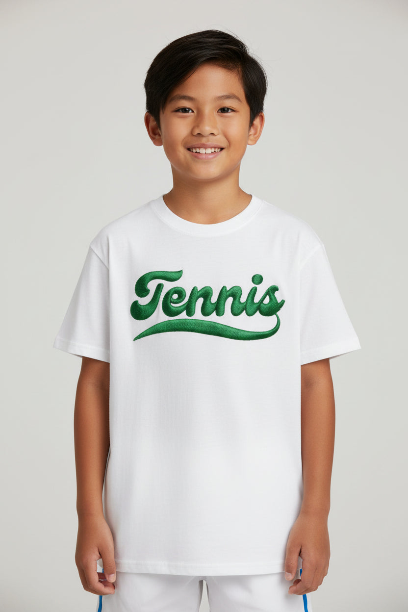 TENNIS PATCH LOOK - Tennis (Kids Tee)