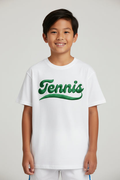 TENNIS PATCH LOOK - Tennis (Kids Tee)