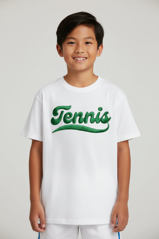 TENNIS PATCH LOOK - Tennis (Kids Tee)