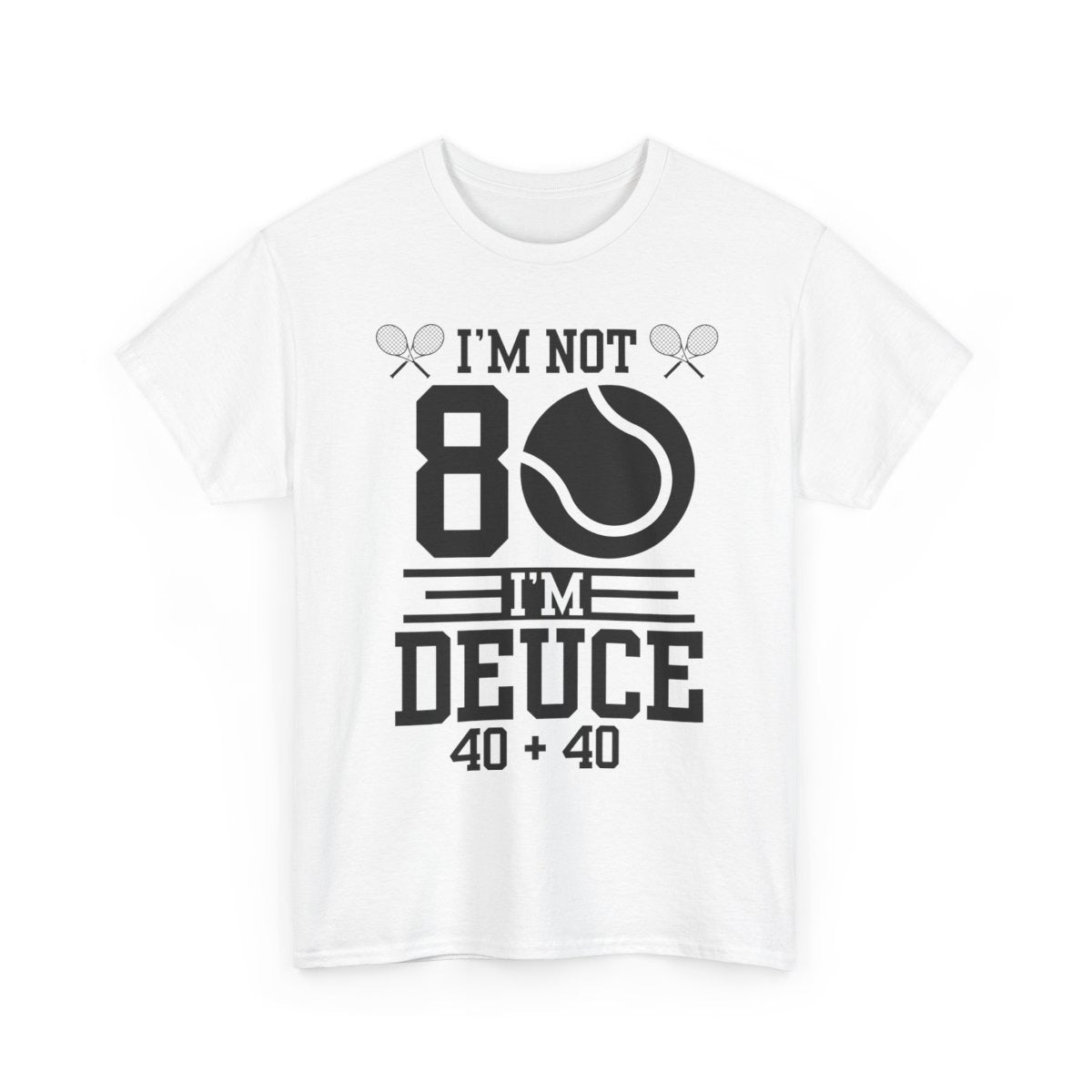 80 YEAR OLD TENNIS PLAYER - Tennis Basic Tee