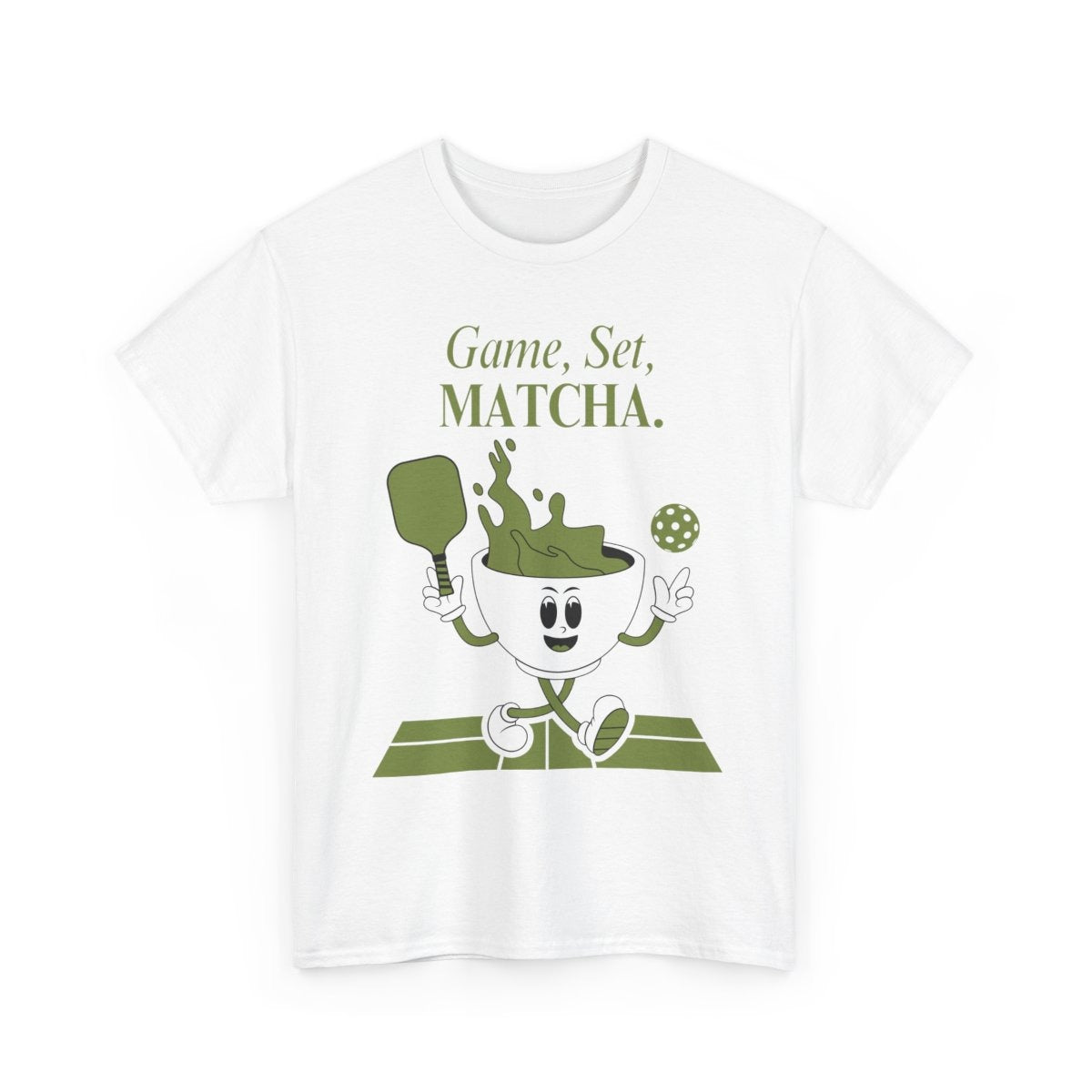 GAME, SET, MATCHA - Pickleball (Basic Tee)