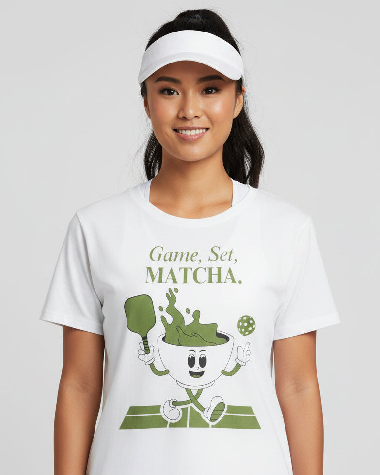 GAME, SET, MATCHA - Pickleball (Basic Tee)