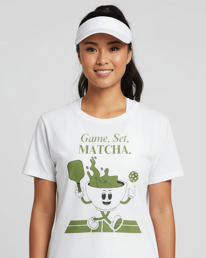 GAME, SET, MATCHA - Pickleball (Basic Tee)