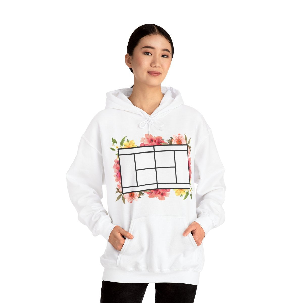 TENNIS FLORAL 1 - Tennis (Hoodie)