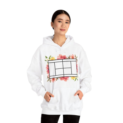 TENNIS FLORAL 1 - Tennis (Hoodie)