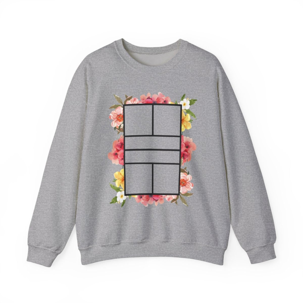 PICKLEBALL FLORAL - Pickleball (Sweatshirt)