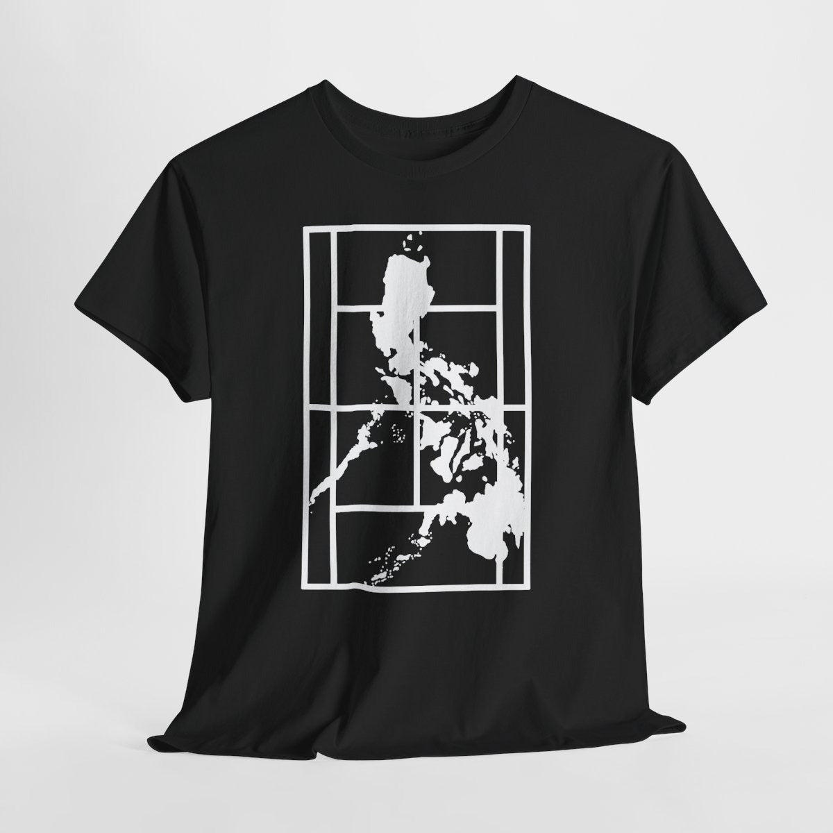 PHILIPPINE MAP - Tennis (Basic Tee)