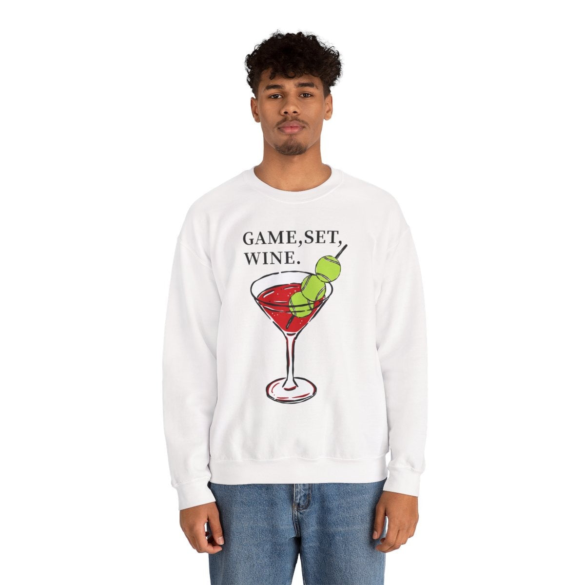 GAME, SET, WINE - Tennis (Sweatshirt)