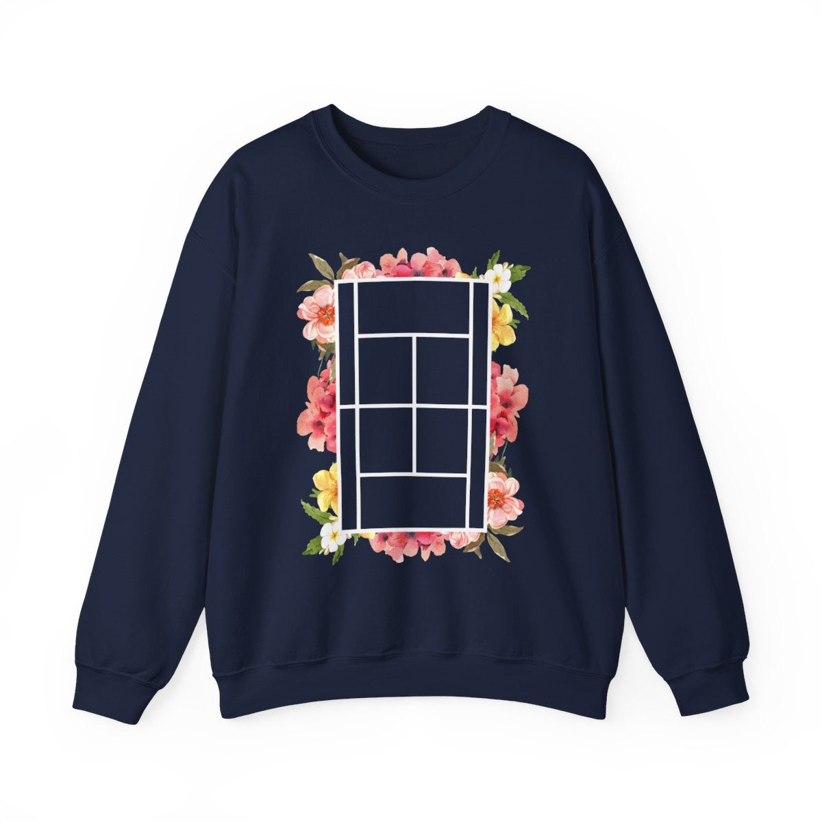 TENNIS FLORAL 1 - Tennis (Sweatshirt)