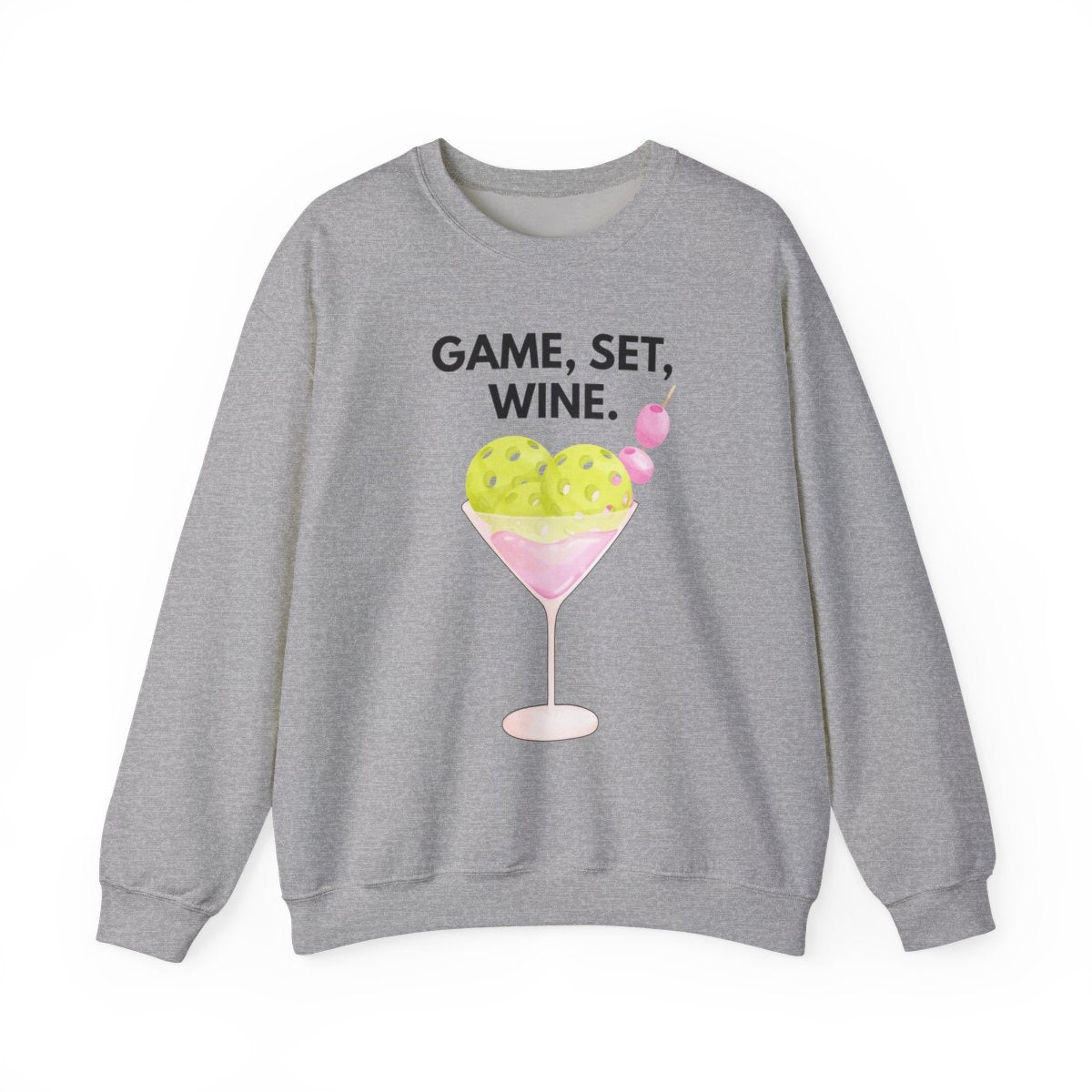 GAME SET WINE - Pickleball (Sweatshirt)