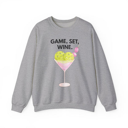 GAME SET WINE - Pickleball (Sweatshirt)