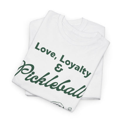 PADDLE & PAWS - Pickleball (Basic Tee)